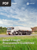 WBCSD Smart Freight Centre Procurement Guidelines