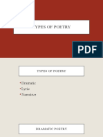 1 Types of Poetry (Dr. Baldric)