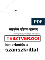 Ismerkedes A Szanszkrittal