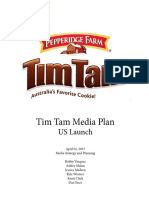 Tim Tam Media Plan: US Launch