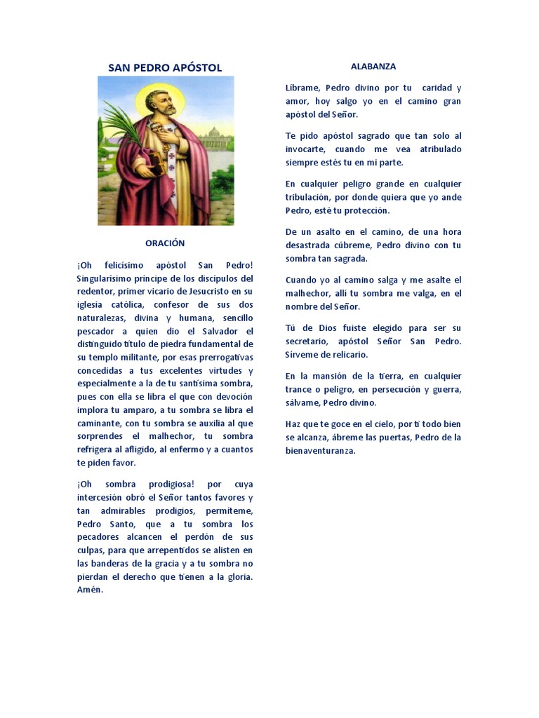 ORACIÓN