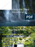 Quenching The Thirst (Devotional)