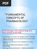 Fundamental Concepts of Pharmacology Lec