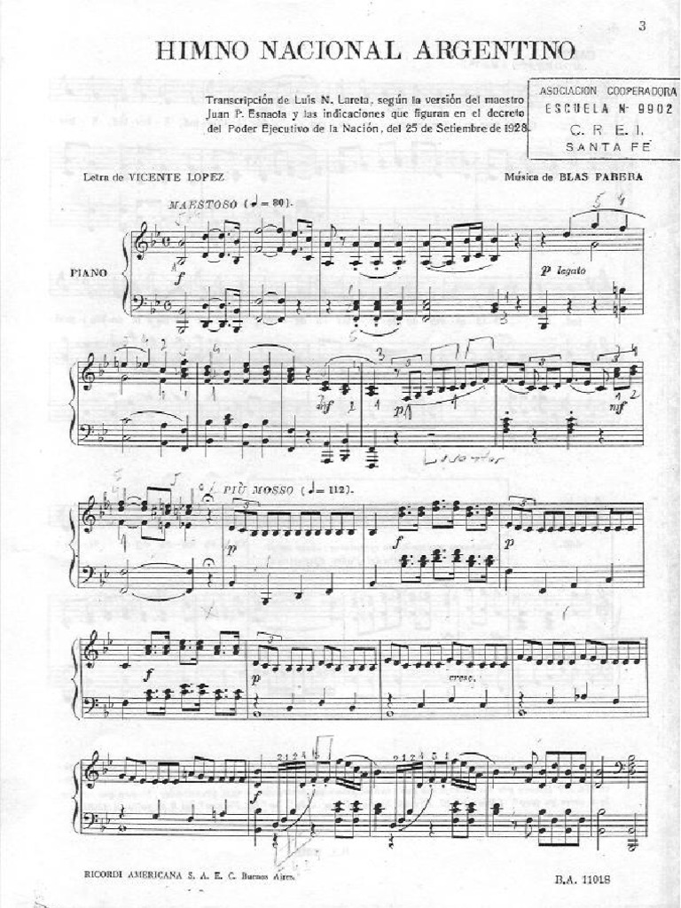 Himno Nacional Argentino