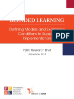 Blended Learning PERC Research Brief September 2014