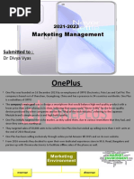 Marketing Management Project