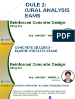 2.2 - Concrete Cracked Elastic Stresses Stage