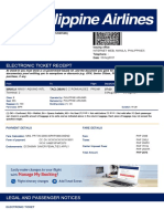 Electronic Ticket Receipt 03AUG For MATHEW CARL WANIWAN