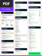 Numpy Cheat Sheet Python For Data Science: Inspecting Your Array Sorting Arrays