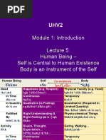 UHV2 M1 L5 - Self Is Central