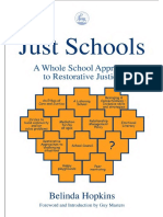 Hopkins, Belinda - Just Schools A Whole School Approach To Restorative Justice
