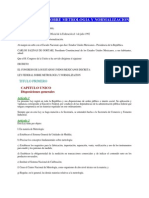 LEY FEDERAL SOBRE METROLOGIA Y NORMATIZACION