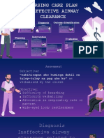 Nursing Care Plan Ineffective Airway Clearance: Assessment Diagnosis Outcome Identification