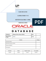 Lab 2 - Sentencias DDL y DML