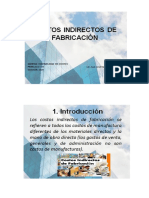 Tema 7 Costos Indirectos de Fabricación