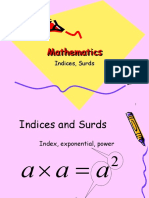 Indices and Surds