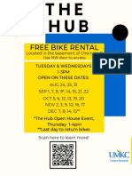 Free Bike Rental: Located in The Basement of Cherry Hall