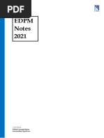 EDPM Notes 2021