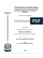 Simulación dinámica de un separador ciclónico cilíndrico gas-líquido