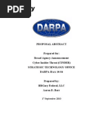 Hbgary Proposal For DARPA