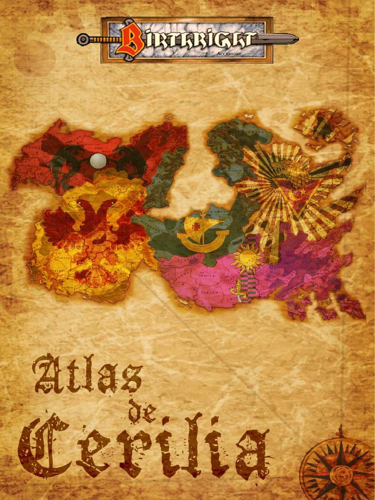 Birthright - Atlas de Cerilia - Biblioteca Élfica | PDF | Anão (Terra ...