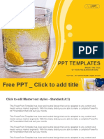 Vitamins Pills Soluble in Water Medical PowerPoint Templates Standard