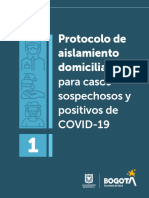 Protocolo Aislamiento Alcaldía Bogotá