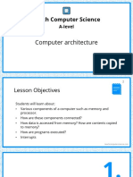 A-Level Presentation - 01 Computer Architecture