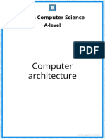 Teach Computer Science A-level Architecture