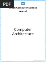 A-Level Answer Sheet - 01 Computer Architecture