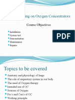 Online Training On Oxygen Concentrators (19!5!2021)