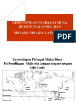 Kepentingan Bentuk Muka Bumi Negara Lain