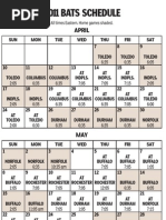 Download Louisville Bats schedule by Courier Journal SN52461580 doc pdf