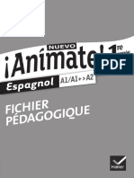 Nuevo Animate 1ere Annee Fichier Pedagogique