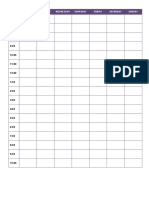 Daily Planner Template 16