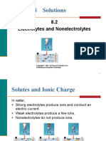 Chapter 8 Solutions: 8.2 Electrolytes and Nonelectrolytes