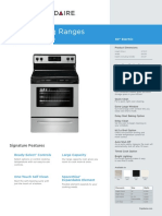 Drop-In Cooktop Freestanding Ranges: FPEC3085K S Ffef3018L M / W/ B / Q