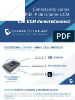 Webinar - Conexión Entre UCMs RemoteConnect - Julio 2021