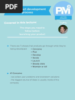 CHEAT SHEET - The 4 Major Phases of Product Lifecycle | PDF