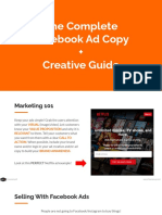 The Complete Facebook Ad Copy + Creative Guide: Coursenvy®