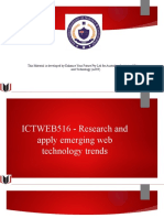 PPT ICTWEB516 V3