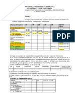 Ejemplo de Un Programa de Inversiones