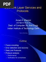 Data Link Layer Services and Protocols