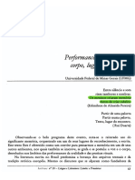 PERFORMANCES DA ORALITURA - CORPO, LUGAR DA MEMÓRIA - MARTINS - Leda