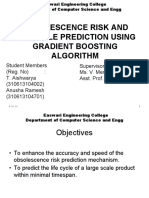 Obsolescence Risk and Lifecycle Prediction Using Gradient Boosting Algorithm