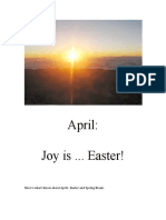 April: Joy Is Easter