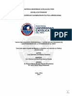 Hacia Una Solución Proporcional Y Tuitiva en Los Procesos de Cuestionamiento de La Paternidad en El Perú. PUCP