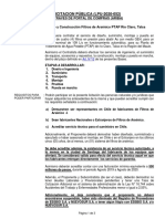 Licitación pública para filtros de arsénico en PTAP Río Claro