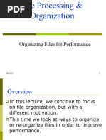 Organizing Files For Performance