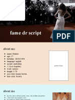 Fame DR Script Template